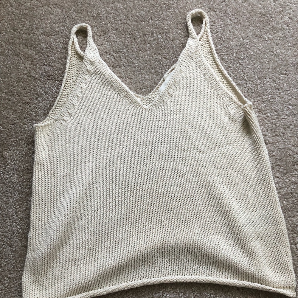 H&M knit tank top (xs)